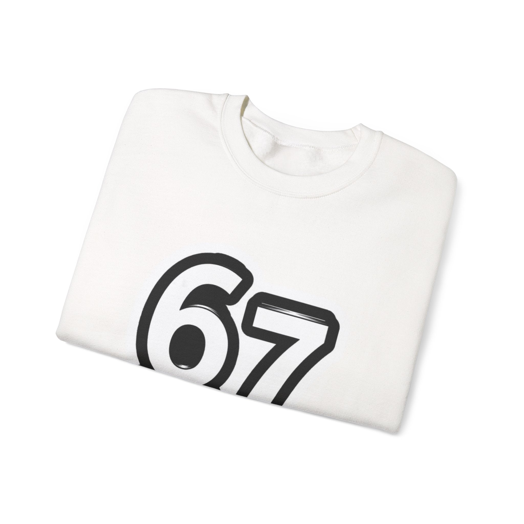 Tr3ndyBiz Sweatshirt "6’7" with Hands Vintage Streetwear