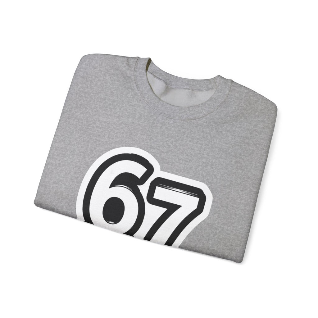 Tr3ndyBiz Sweatshirt "6’7" with Hands Vintage Streetwear