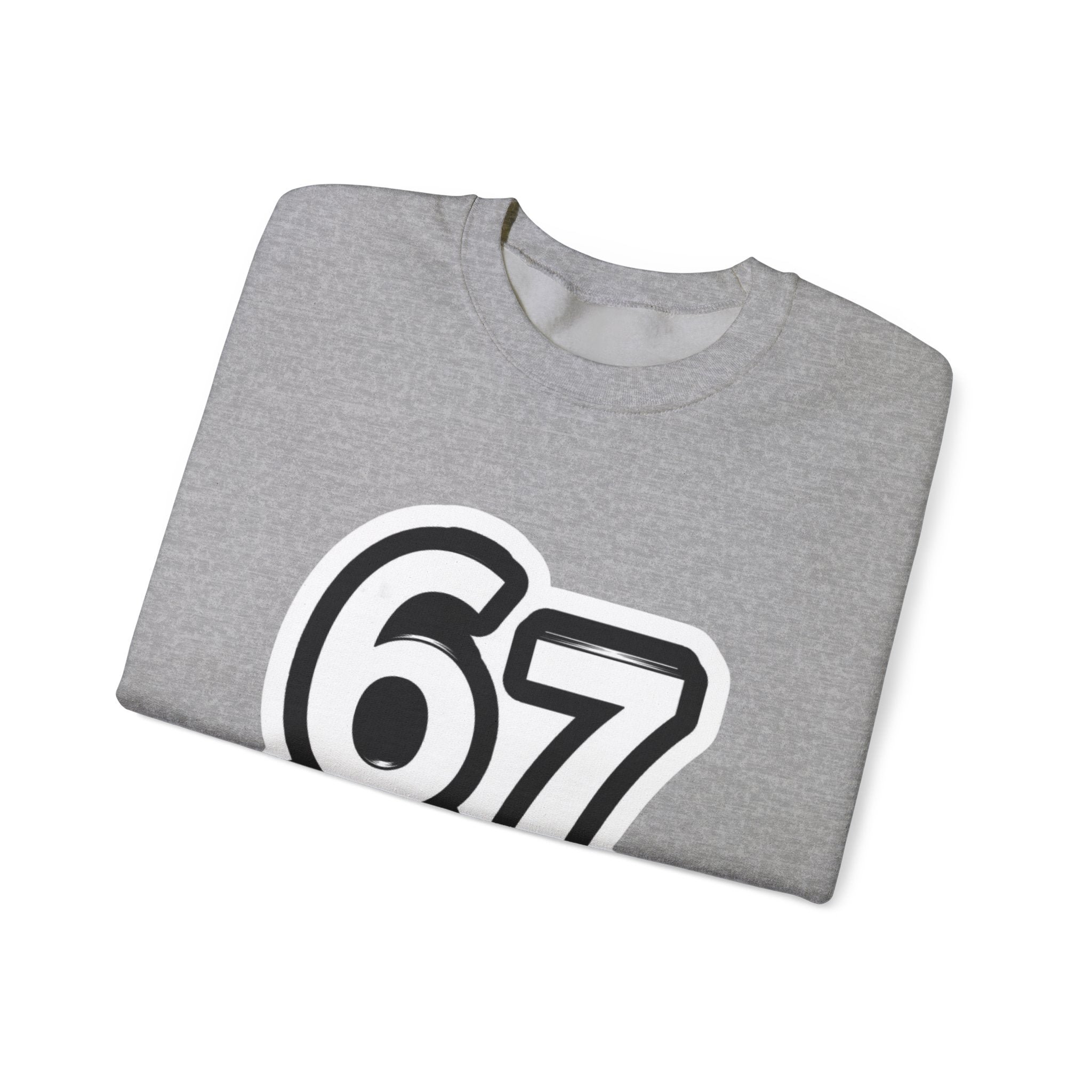 Tr3ndyBiz Sweatshirt "6’7" with Hands Vintage Streetwear