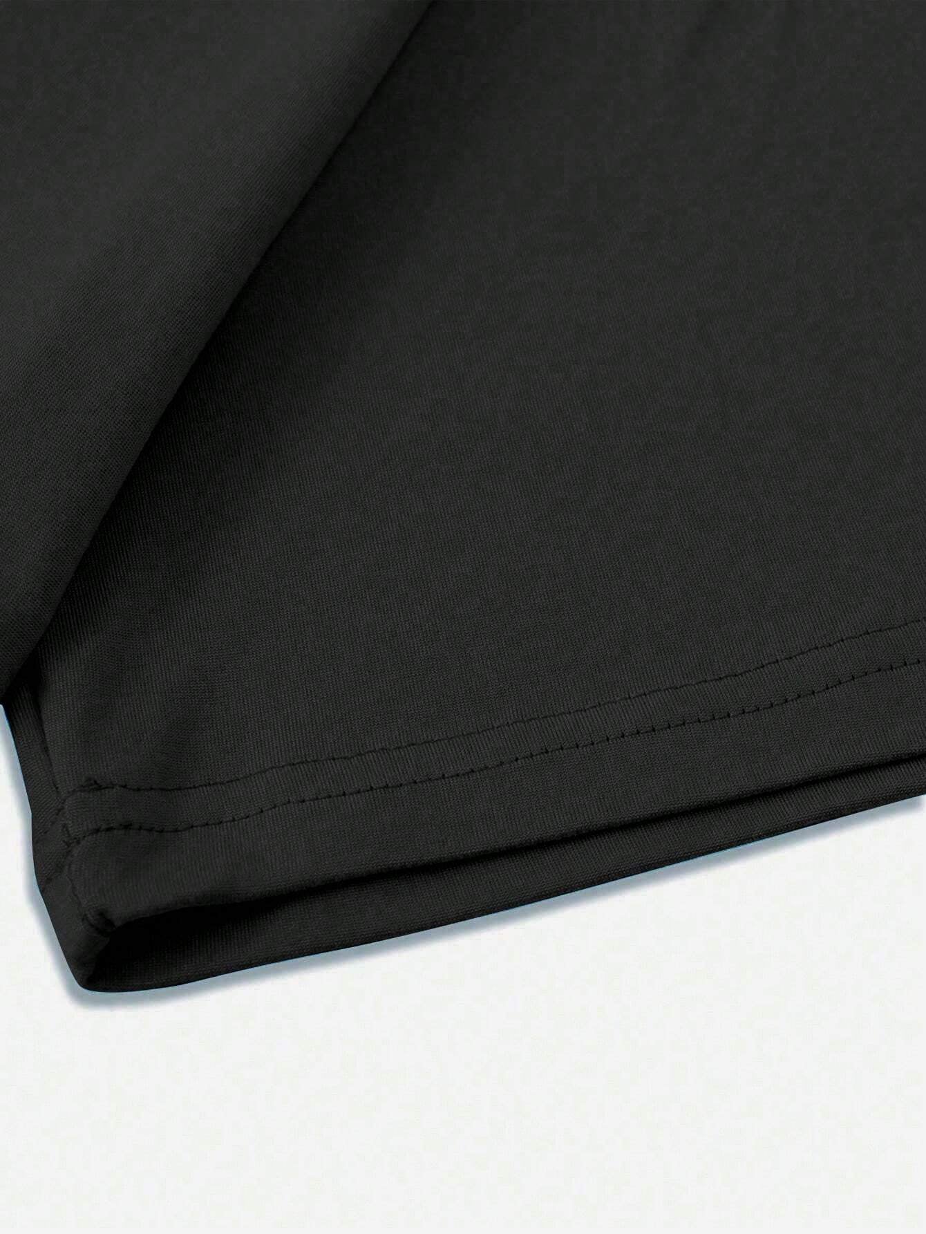 Tr3ndyBiz Manfinity LEGND Men Casual Summer Cross & Slogan Graphic Printed Short Sleeve T-Shirt, for Friends