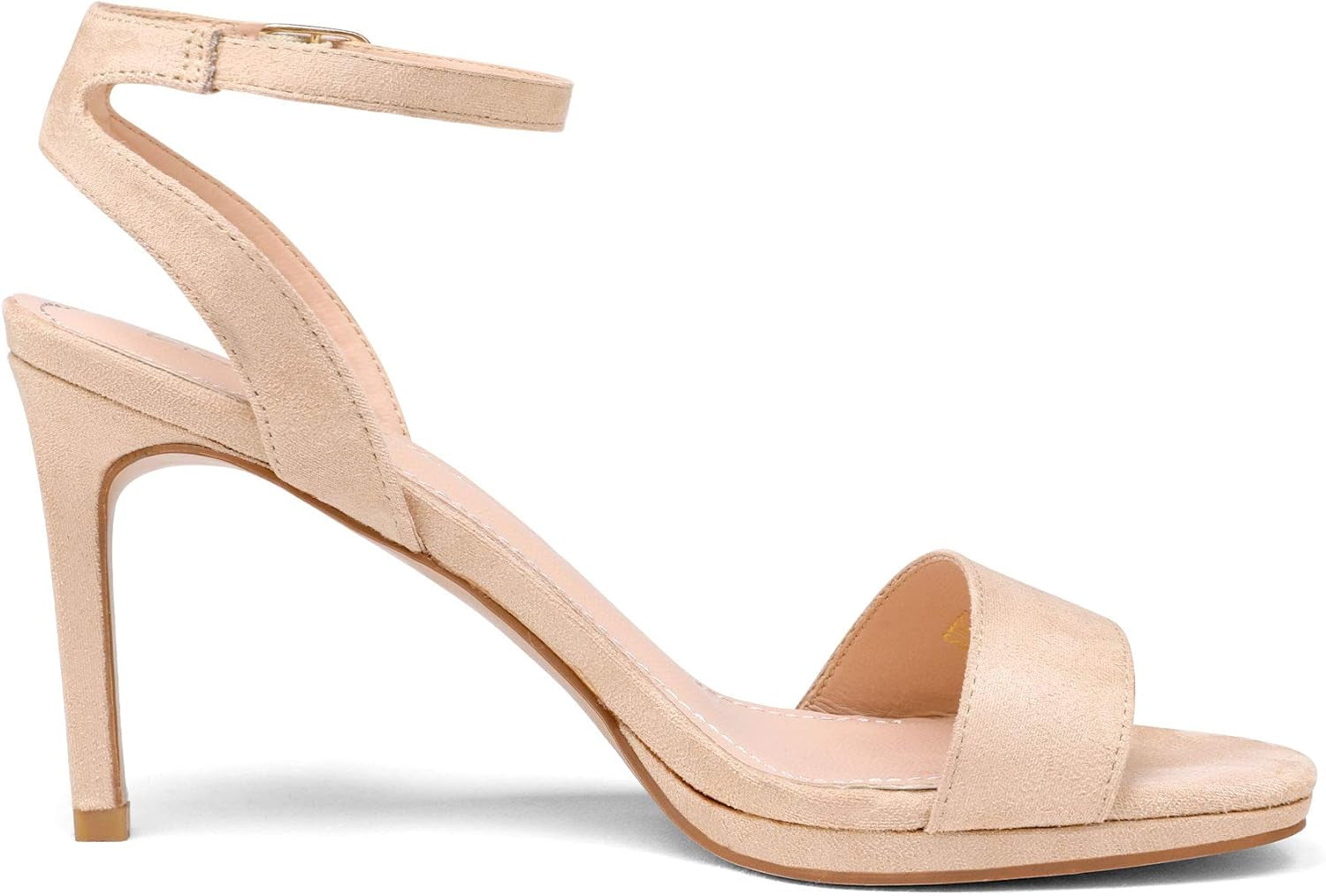 Women'S High Stiletto Open Toe Ankle Strap Heels Dress Pump Heel Sandals