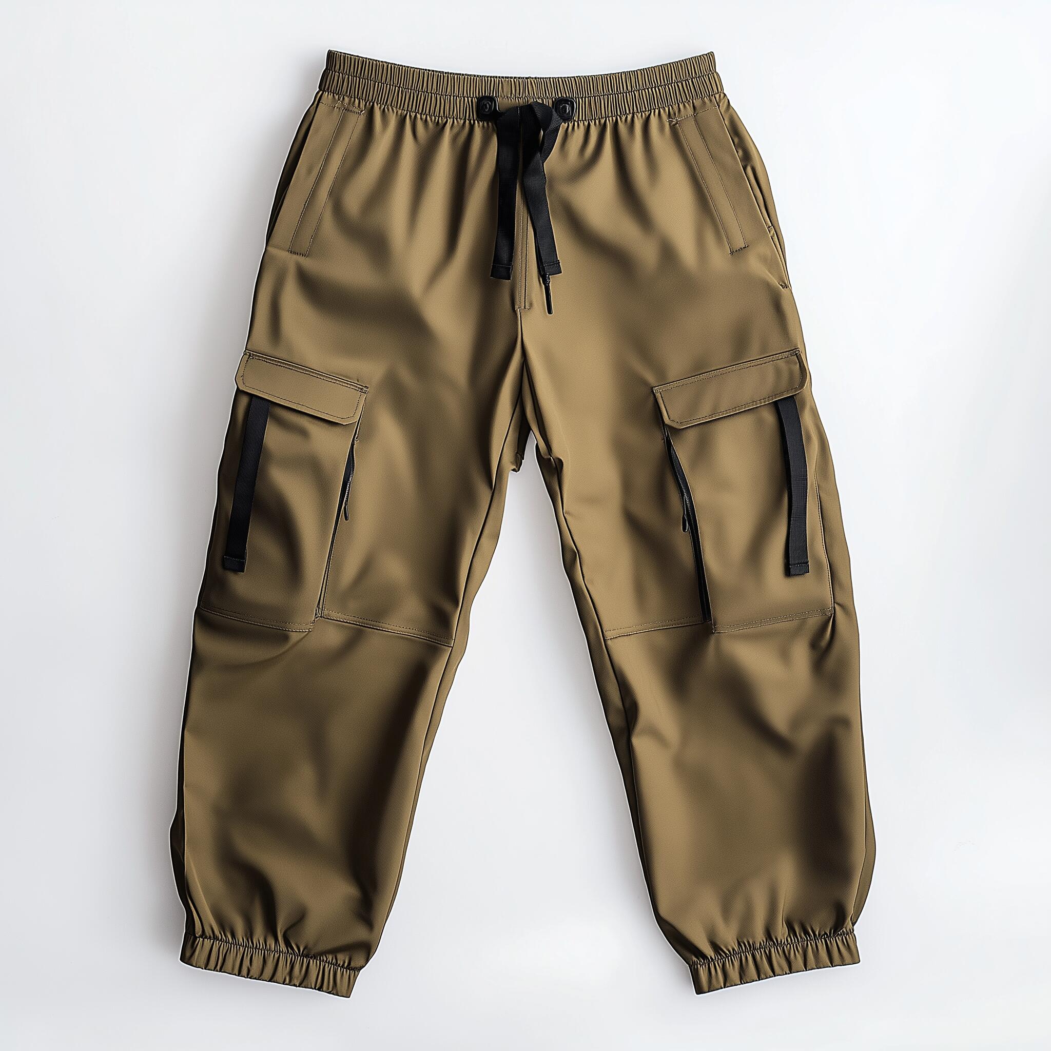 Tr3ndyBiz Durable Tactical Cargo Joggers With Utility Pockets And Adjustable Straps For Urban Streetwear